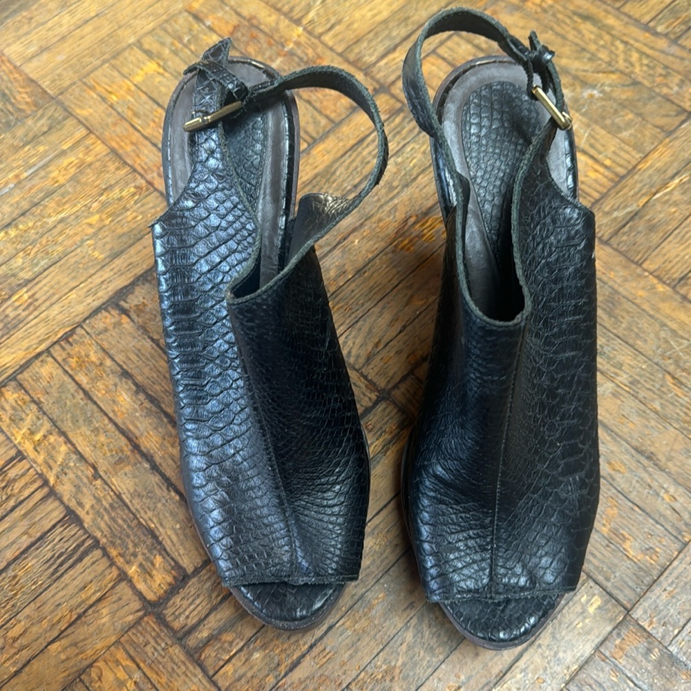 Joie Platform Sandals Open Toe Shoes 40